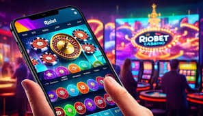 Pengguna mengakses taruhan olahraga viv333 dari smartphone Android dengan tampilan mobile yang bersih